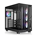 Thermaltake View 380 XL TG ARGB; 4x120mm ARGB Lite Fans Included; 360mm Radiator Support; 420mm GPU Clearance; Hidden Connector Support; Dual Chamber;