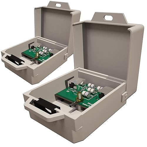 Tupavco Outdoor Ethernet Surge Protector (2 Pack) PoE+ Gigabit