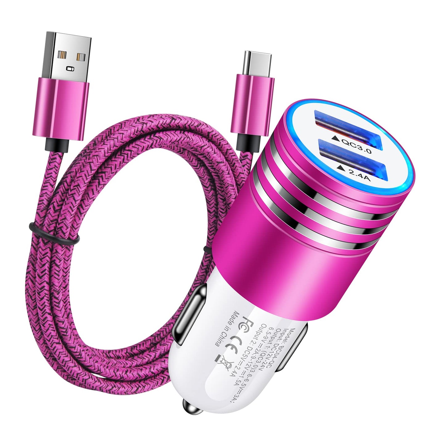 Fast Charging USB C Car Charger for Samsung Galaxy S26 S25 S24 S23 S22 S21 S20 A57 A37 A17 A56 A36 A26 A16 A25 A35 A15 A54 A14 A53 A13 A23,Quick