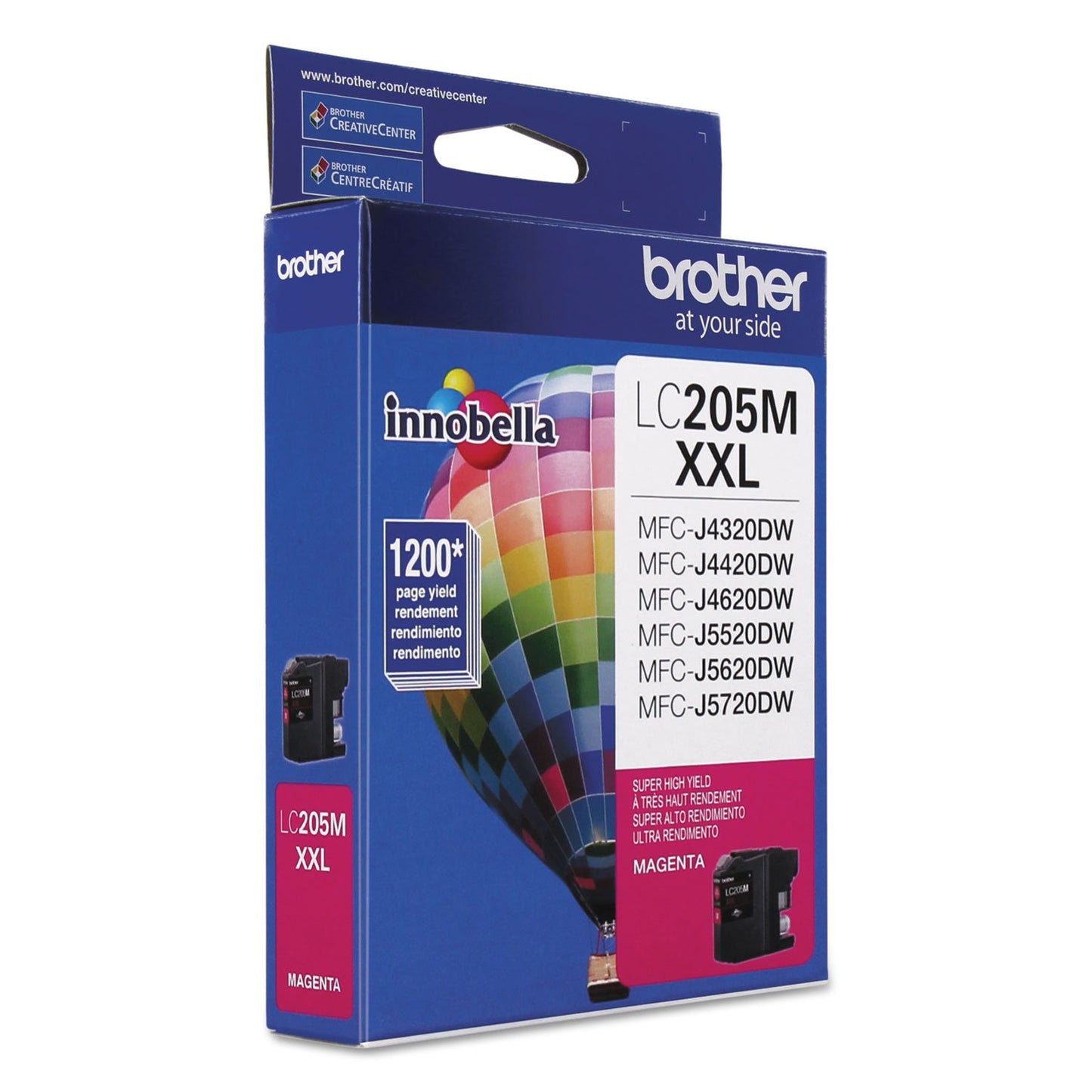 Brother Printer LC205M Super High Yield Ink Cartridge, Magenta