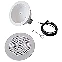 Mount Genie Flush Mount | Built-in Wall or Ceiling Bluetooth Speaker Mount [2019 Model] | Includes Optional Grill. Award Winning Design. Fantastic