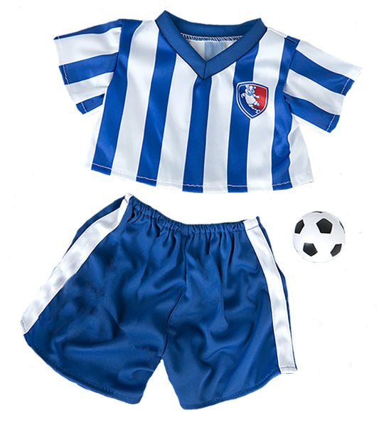 All Star Soccer Uniform Teddy Bear Clothes Fits Most 14" - 18" Build-a-Bear and Make Your Own Stuffed Animals