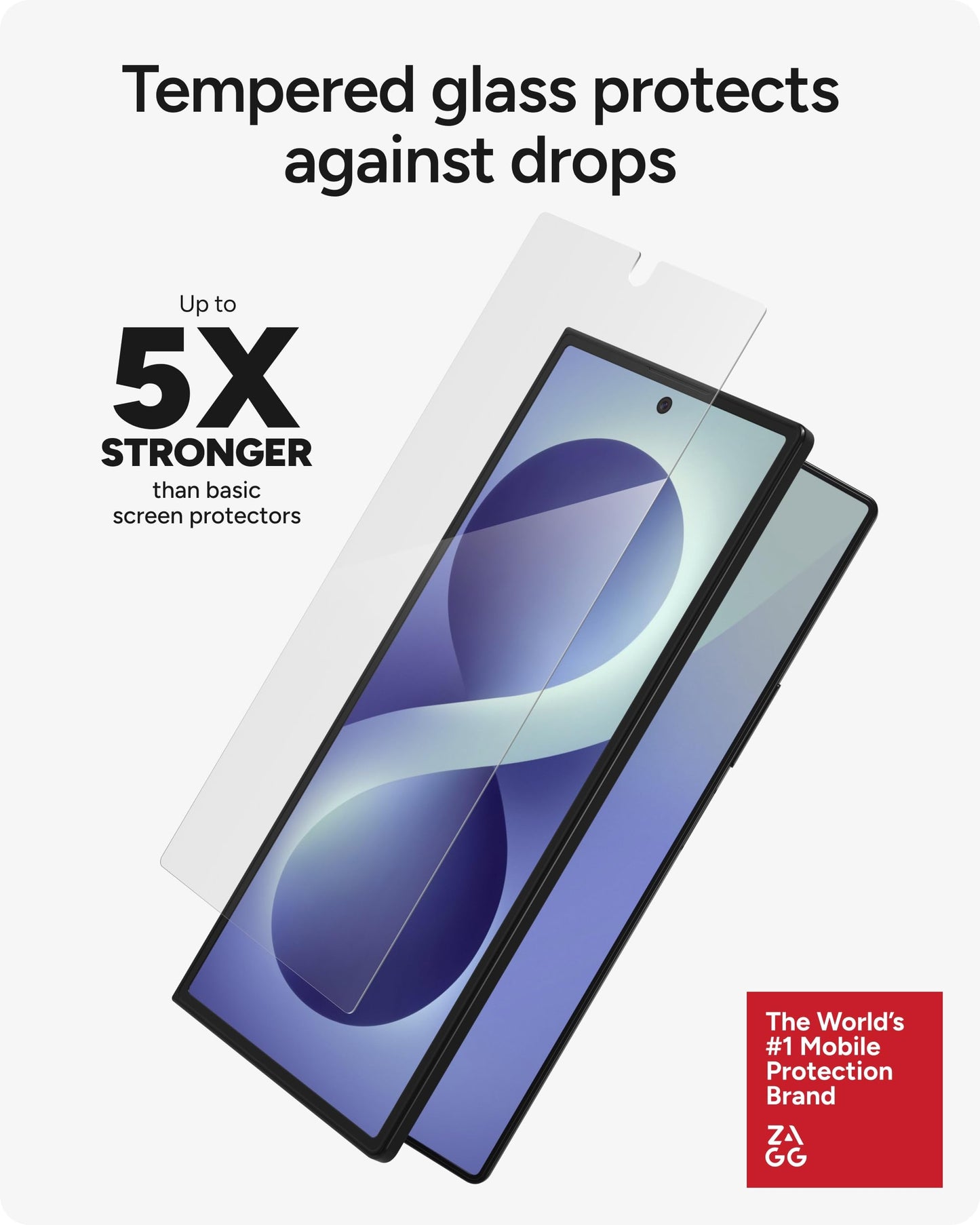 ZAGG Glass Elite Samsung Galaxy Z Fold8 Ultra Screen Protector