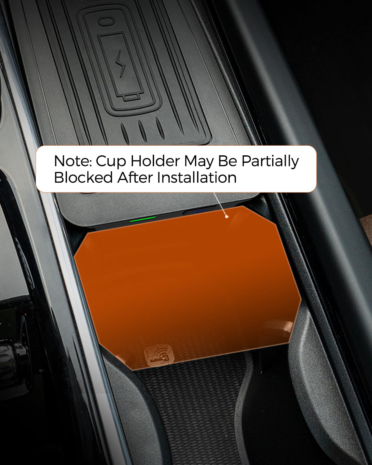 Car Wireless Phone Charger for Volvo 2017-2025 XC90 XC60 S90 S60 V90 V60 2025 2024 2023 2022 2021 2020 2019 2018 2017 Center Console Accessories