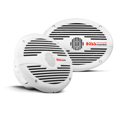 BOSS Audio Systems MR690 6 x 9 2 Way Full Range 350 W Boat Speaker Pair