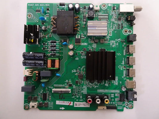 Replacement for Hisense 50R6E3 50R6090G Main Board (RSAG7.820.9221/ROH) 264148/270289 / 275732 OEM
