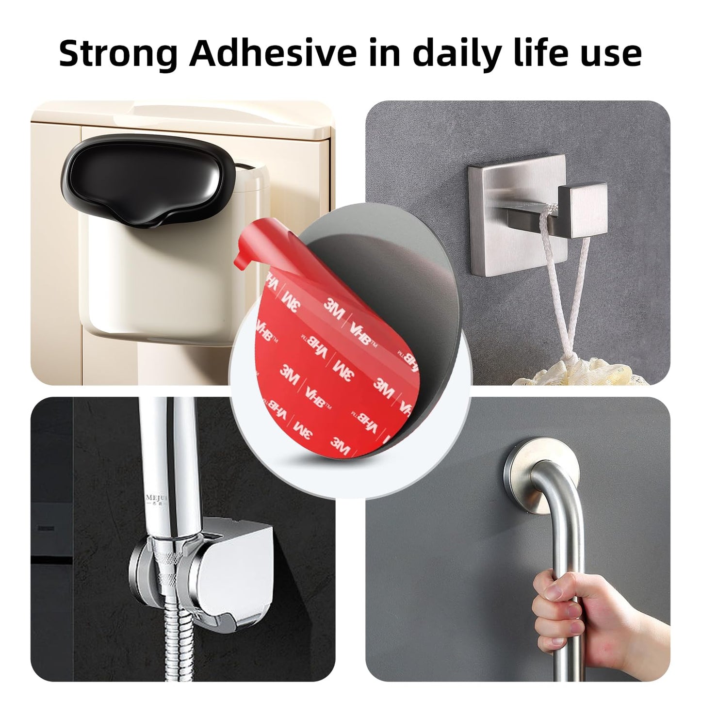 Crymow Double Sided Adhesive Pads.Sticky Dash Cam Mounting Tape.Car Mount Sticky Pad Replacement.Heavy Duty Tape Sticker for Cars Dashboard & Daily