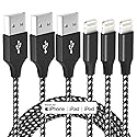 Bkayp 3 Pack 10 FT iPhone Charger Fast Charging Cord MFi Certified Lightning Cable Nylon Braided iPhone Charger Cord Compatible with iPhone 14 13 12…