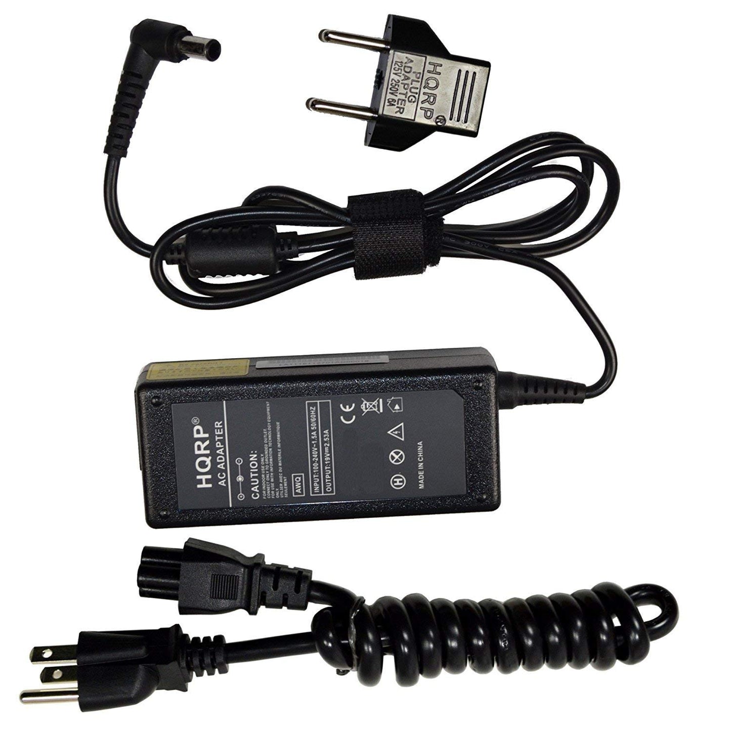 HQRP 19V AC Adapter Compatible with Samsung A4819-FDY UN32J4000AGXZD UN32J4000AFXZA BN44-00835A UN32J4000AF UN32J400DAF UN32J5205 UN32J4500…