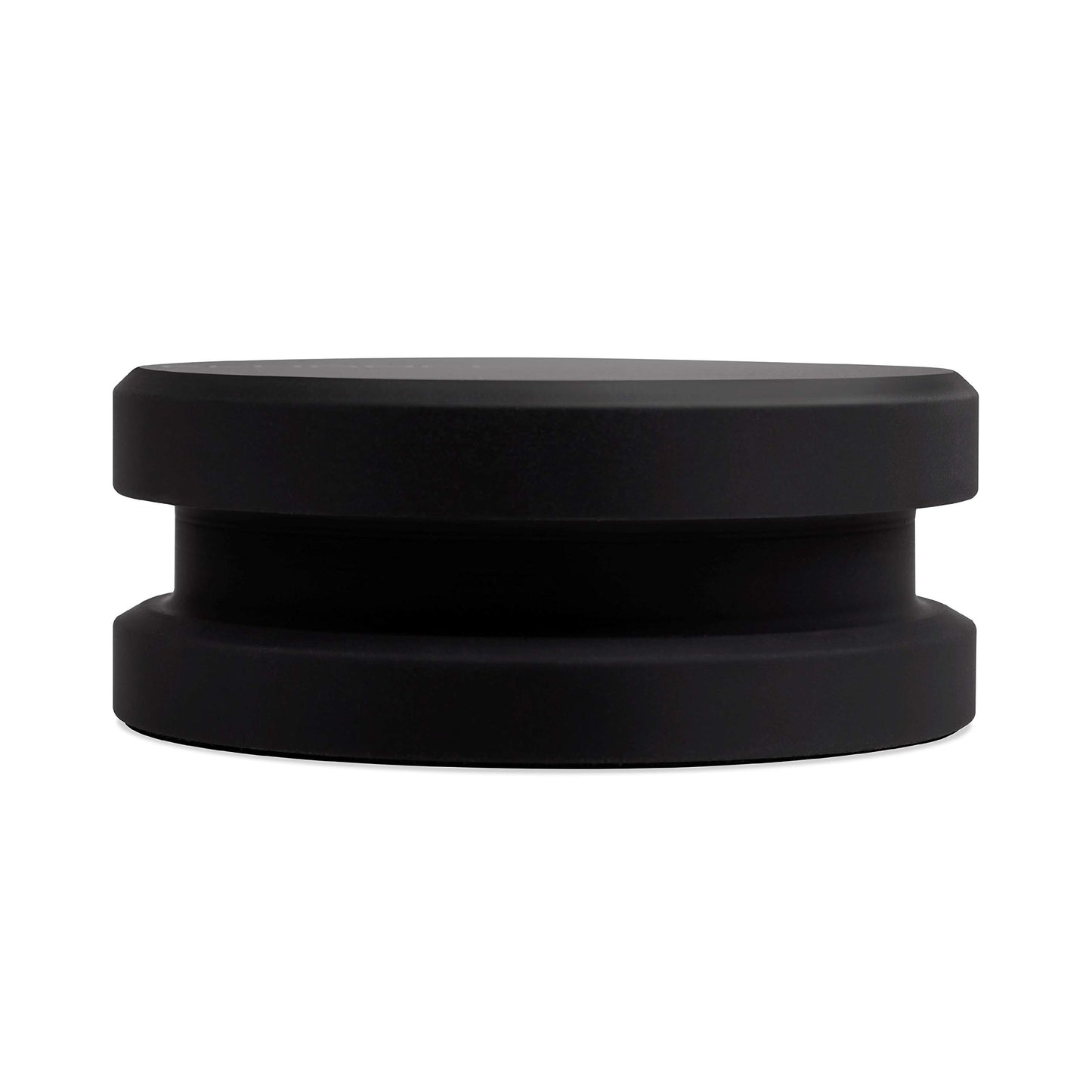 Fluance HiFi Vinyl Record Weight Stabilizer High Mass 760 gram Steel LP Disc Turntable Accessory with Antiresonance Rubberized Coating and Protective