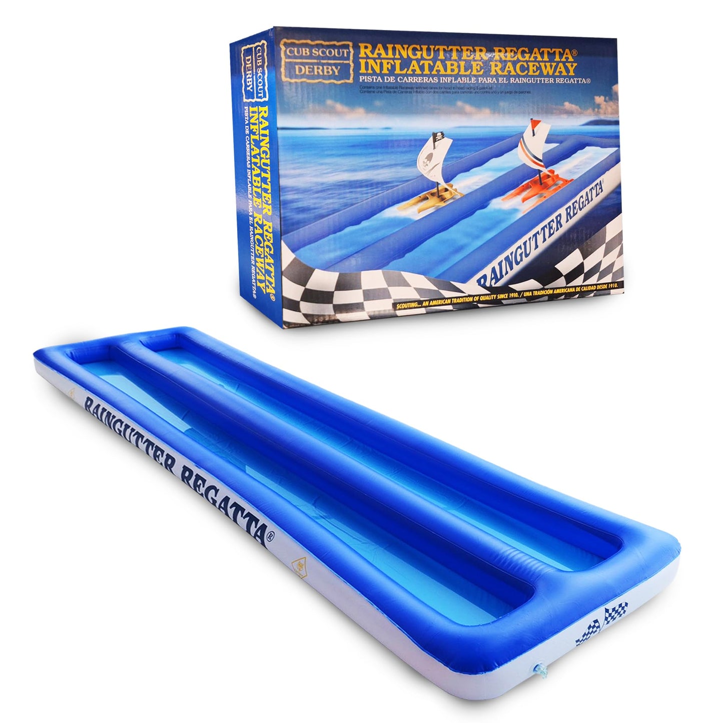 Boy Scouts of America Raingutter Regatta Inflatable Raceway