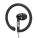 Coosh ADIB071SG3B1L Wired Comfort in-Ear Earbuds Headphones with Removable Earhooks (Black)
