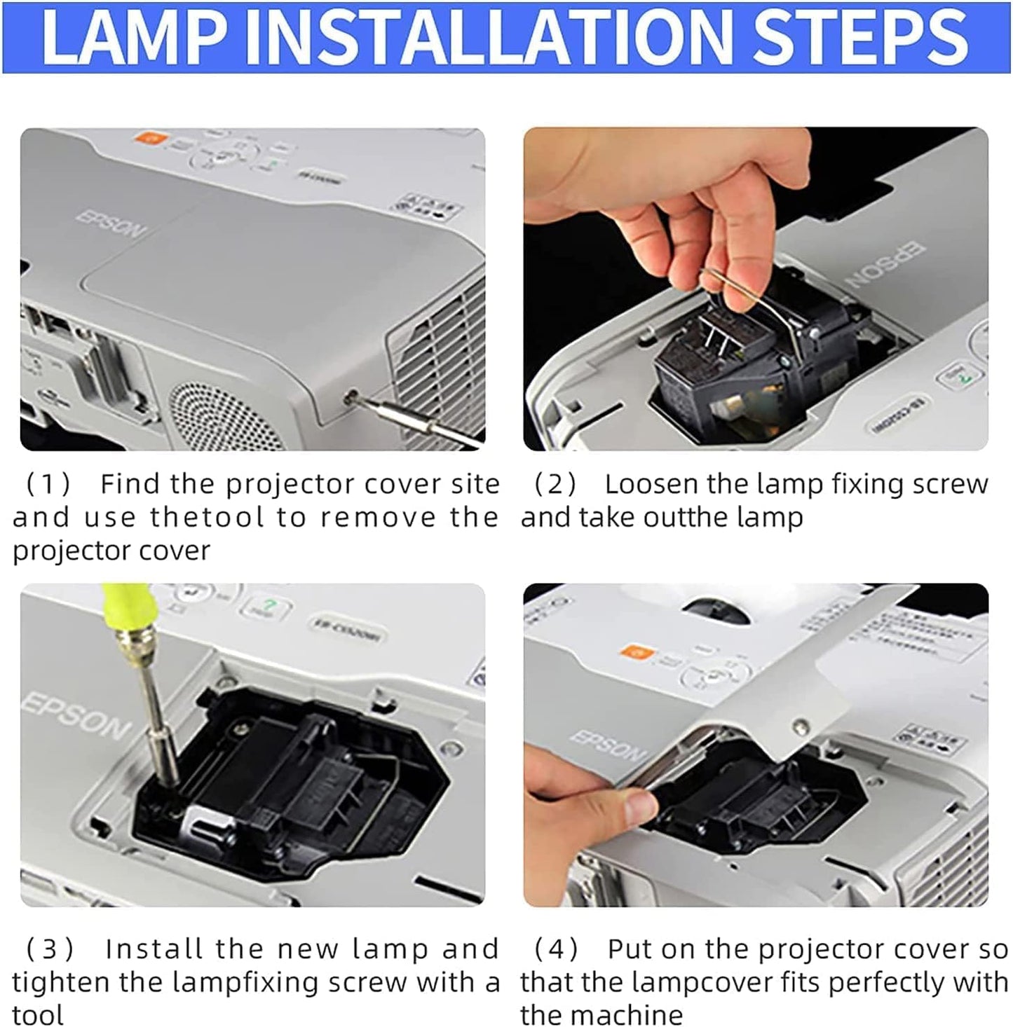 LBTbate for ELPLP85 Replacement Projector Lamp for Epson PowerLite Home Cinema 3100 3200 3000 3500 3600e 3700 3800 3900 EH-TW6700 EH-TW6600W EH-TW6600