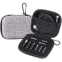 BHSKJSZ 10-Piece Type C Adapter Kit, Compatible with Micro USB/Type C/USB OTG Adapter, Travel Case with and Carabiner, Includes USB Type C Cable