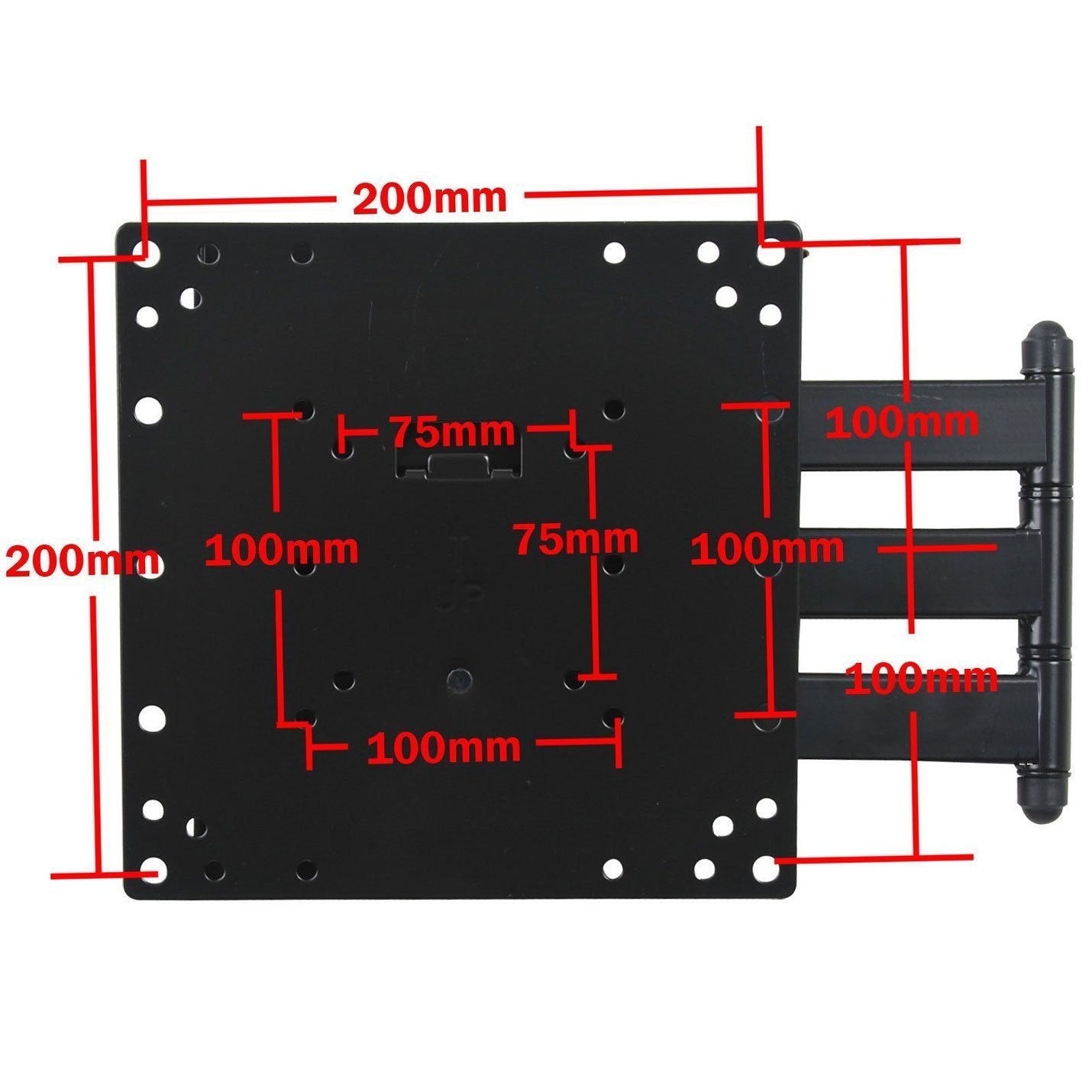 VideoSecu Articulating Swing Arm LCD LED Plasma TV Wall Mount Bracket Fit LG 26" 32" 43LF5900 32LB5800 26LH20 32LH20 32LH30 32LF11 32CS560 32LS3500