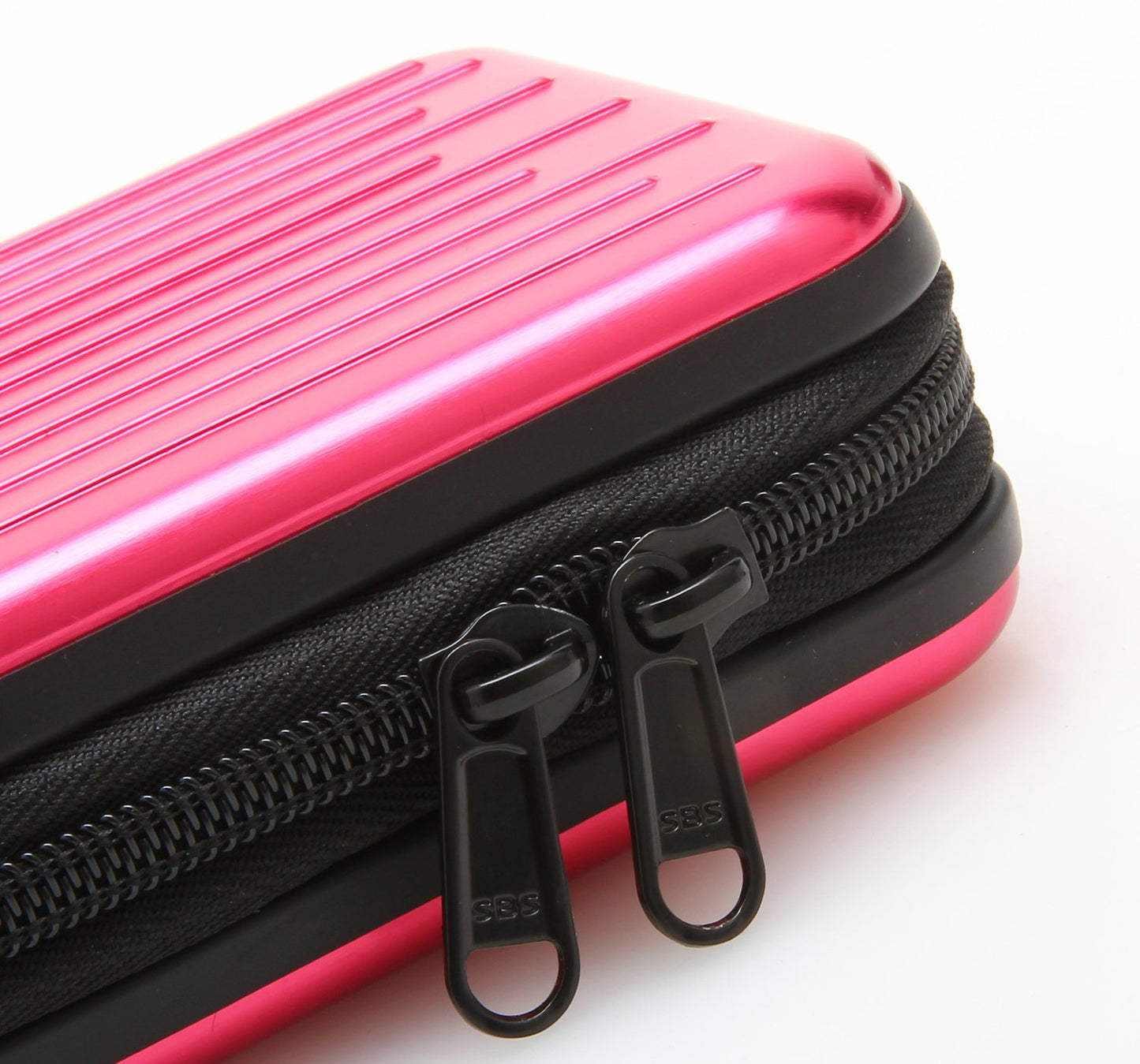KAYOND Anti-Shock Silver Aluminium Carry Travel Protective Storage Case Bag for 2.5" Inch Portable External Hard Drive HDD USB 2.0/3.0 (Red)