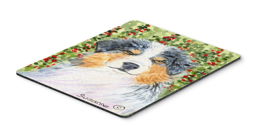 Caroline's Treasures SS8848MP Australian Shepherd Mouse Pad, Hot Pad or Trivet for Home Office Gaming Working Computers Laptop Mouse Mat,Washable