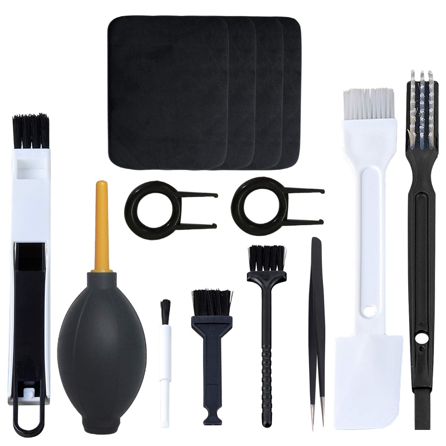 Keyboard Cleaning Brush?Anti Static Brush for Computer Car Player Cleaning Brush Kit Blowing Dust Ball
