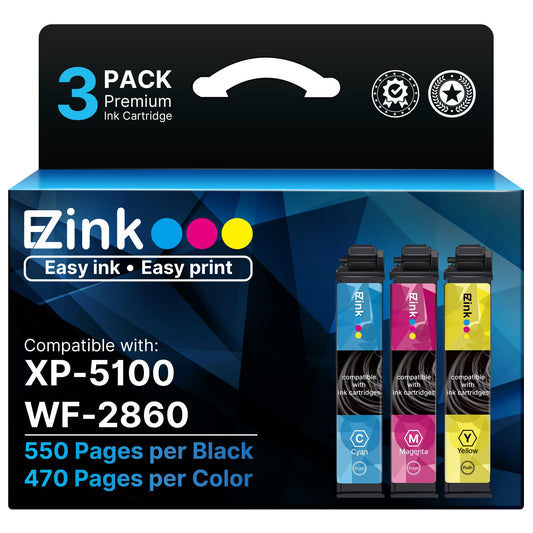 E-Z Ink Remanufactured Replacement for 202XL Ink Cartridges Multipack 3Pack