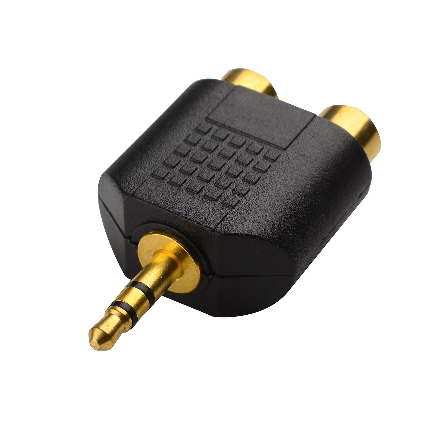 Cable Matters 10-Pack Gold Plated 3.5mm Stereo to 2-RCA Male to Female Adapter