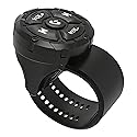 Bluetooth Media Button, Waterproof Wireless Music Controller for Car Steering Wheel, Bike & Motorcycle Handlebars, Multimedia Playback & Shutter