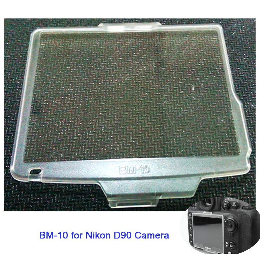 Fire Rock LCD Screen Cover Protector Replace BM-10 for Nikon D90 DSLR Camera?Screen Protector for Nikon d90 Replace BM-10 bm10 (2 Pack)