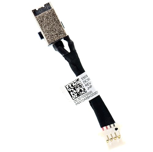 Deal4GO DC Power Jack Cable Replacement for Lenovo IdeaPad 330s-15 330s-15ISK 330S-15IKB 330S-15ARR 330S-15AST 330S-14IKB 5C10R07521 DC30100S000 (NOT
