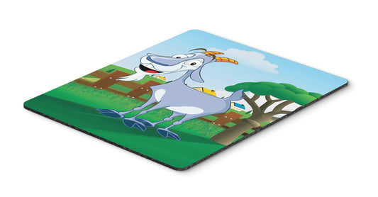 Caroline's Treasures APH7634MP Billy The Goat Mouse Pad, Hot Pad or Trivet for Home Office Gaming Working Computers Laptop Mouse Mat,Washable Large