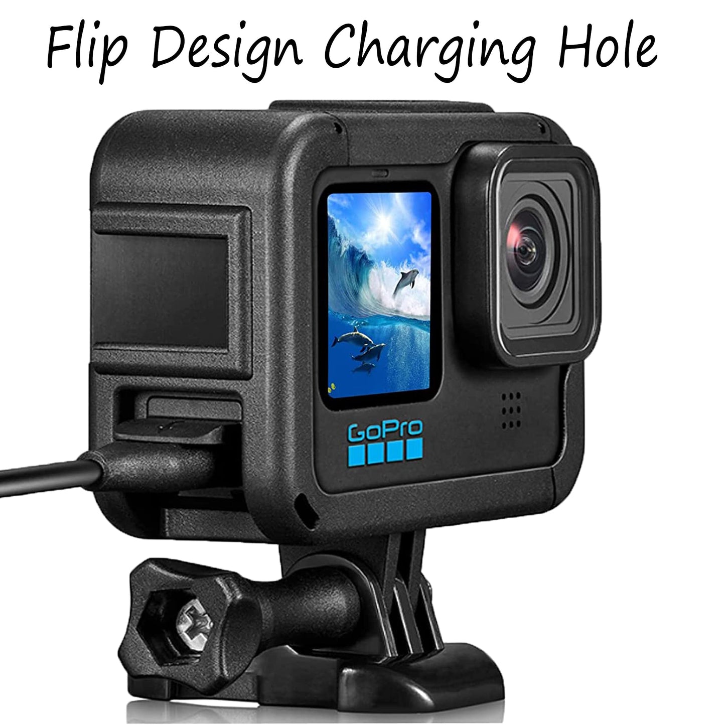 Protective Housing Case Compatible with Gopro Hero 13/12/11/10/9 Black, Housing Frame Case Mount Accessories for Gopro Hero9 Action Camera Accessory