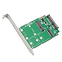 M.2 B-Key SATA or Mini-SATA mSATA SSD to SATA III 2.5 Adapter, Convert mSATA or M.2 SATA SSD to a 2.5" Drive PCI Mount SI-ADA50067