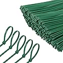 200pcs 12" Christmas Zip Ties,Heavy Duty Self Locking Nylon Cable Ties for Plants Gardening Farming Grid Wall Fence Home and Office, Decor Twist Tie