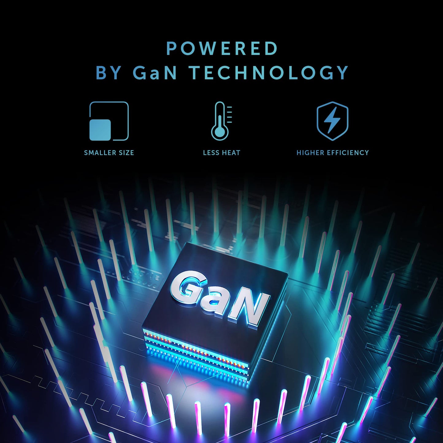 Native Union Fast GaN Charger PD 65W - Ultra-Compact Multi-Device Power Delivery Enabled USB-C Charger Up to 65W - for MacBook Pro, iPads, iPhones