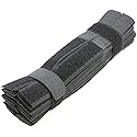 Pasow 50pcs Cable Ties Reusable Fastening Wire Organizer Cord Rope Holder 7 Inch (Black)