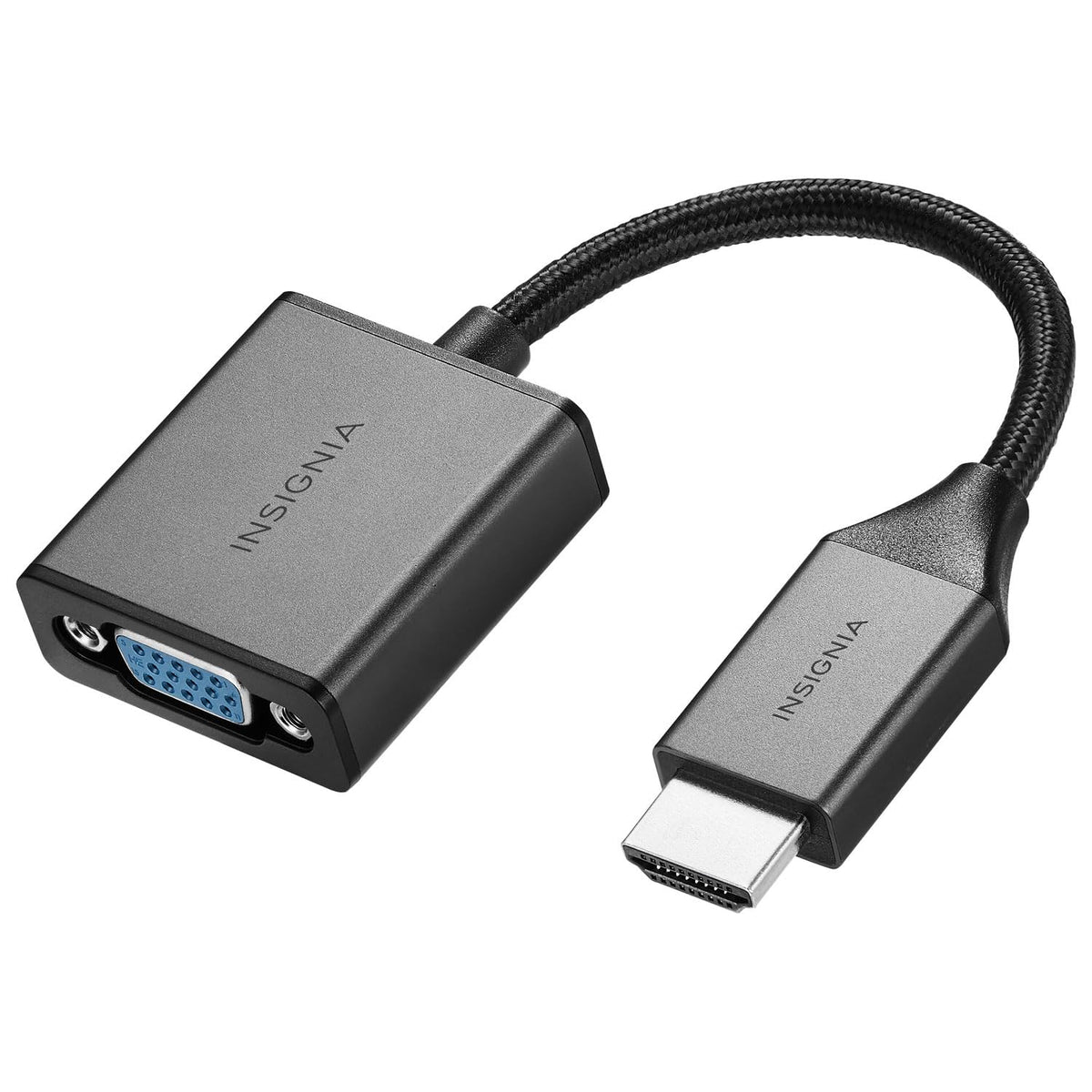 Insignia HDMI-to-VGA Adapter, Model: NS-PG95503, Black