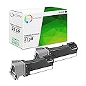 TCT 2130 Black Toner Cartridge 2 Pack - Compatible Replacement for Dell 3301436 330-1436 2130K Black Works with Dell 2130 2130CN 2135CN Printers