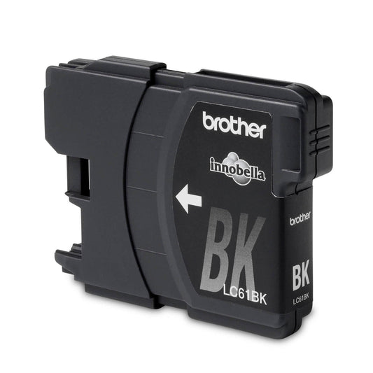 Brother LC61BK -Ink Cartridge, 450 Page-Yield, Black