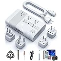 [Game-Changer] DOACE 500W Max 220V to 110V Converter, 50Hz to 60Hz Voltage Converter for European Travel, 100% Pure Sine Wave Voltage Converter US…