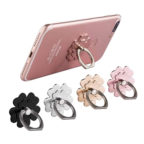 SKYii Cell Phone Ring Stand Finger Ring Holder 360 Rotation Phone Holder Ring Grip Compatible with Apple iPhone Samsung and Other Smart Phones or