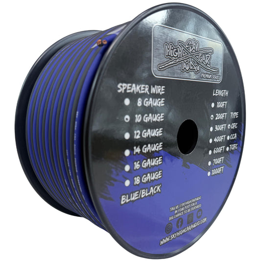 100' feet True 10 Gauge AWG OFC Speaker Wire Car Home Audio