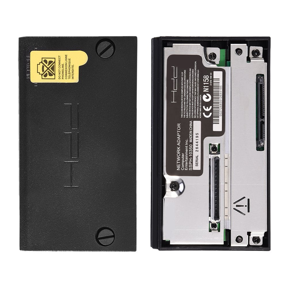 Zopsc SATA Network Adapter, ABS SATA Network Adaptor Interface HDD Adapter Hard Disk for 2 No IDE