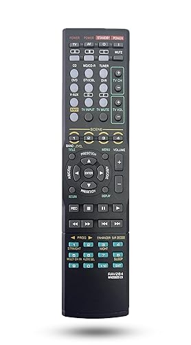 Replacement Remote Control for Yamaha RAV283 RAV284 HTR-6230 RAV285 RX-V363 RX-V365 RX-V463 RX-V563 RX-V663 HTR-6130 HTR-6140 YHT-390 YHT-690 HTR6160