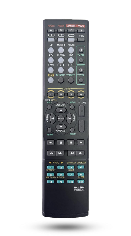 Replacement Remote Control for Yamaha RAV283 RAV284 HTR-6230 RAV285 RX-V363 RX-V365 RX-V463 RX-V563 RX-V663 HTR-6130 HTR-6140 YHT-390 YHT-690 HTR6160