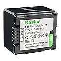Kastar CGA-DU14 Battery (1-Pack) Replacement for Panasonic CGA-DU14 CGA-DU21 VBD140 VBD210 NV-GS508 MX500 PV-GS500 SDR-H280 VDR-D400 M75 M95 M250