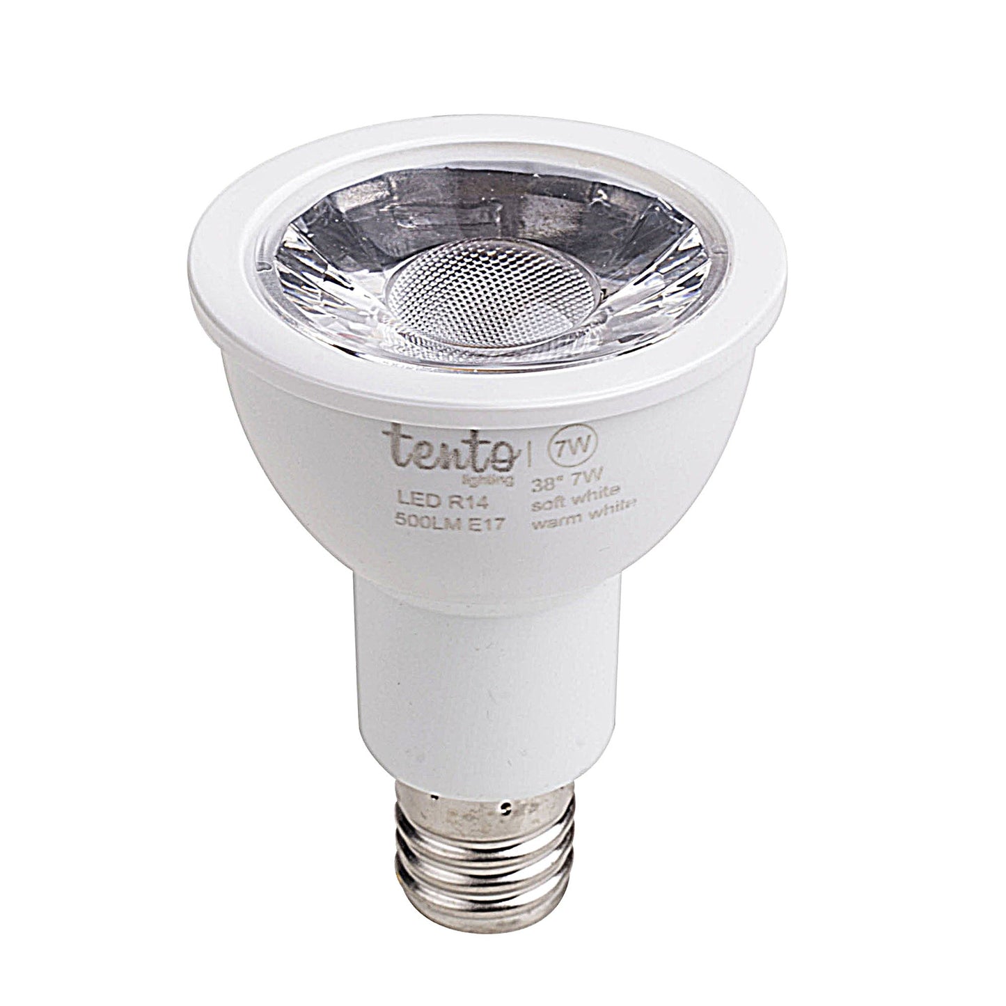 tento Lighting E17 R14 LED Reflector 40w Halogen Replacement Intermediate Base Spotlight (Warm White)