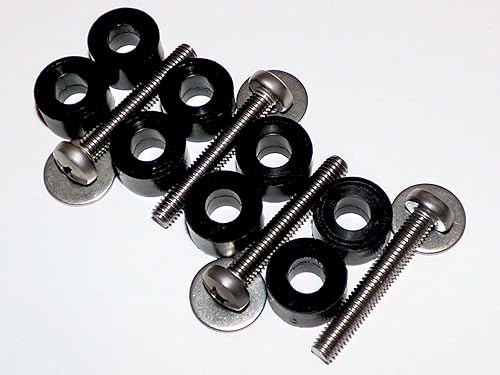 M6x40mm X Long Bolts for 30"- 40" TVs • Wall Mount Bracket to TV • VESA 200 • Stainless Steel