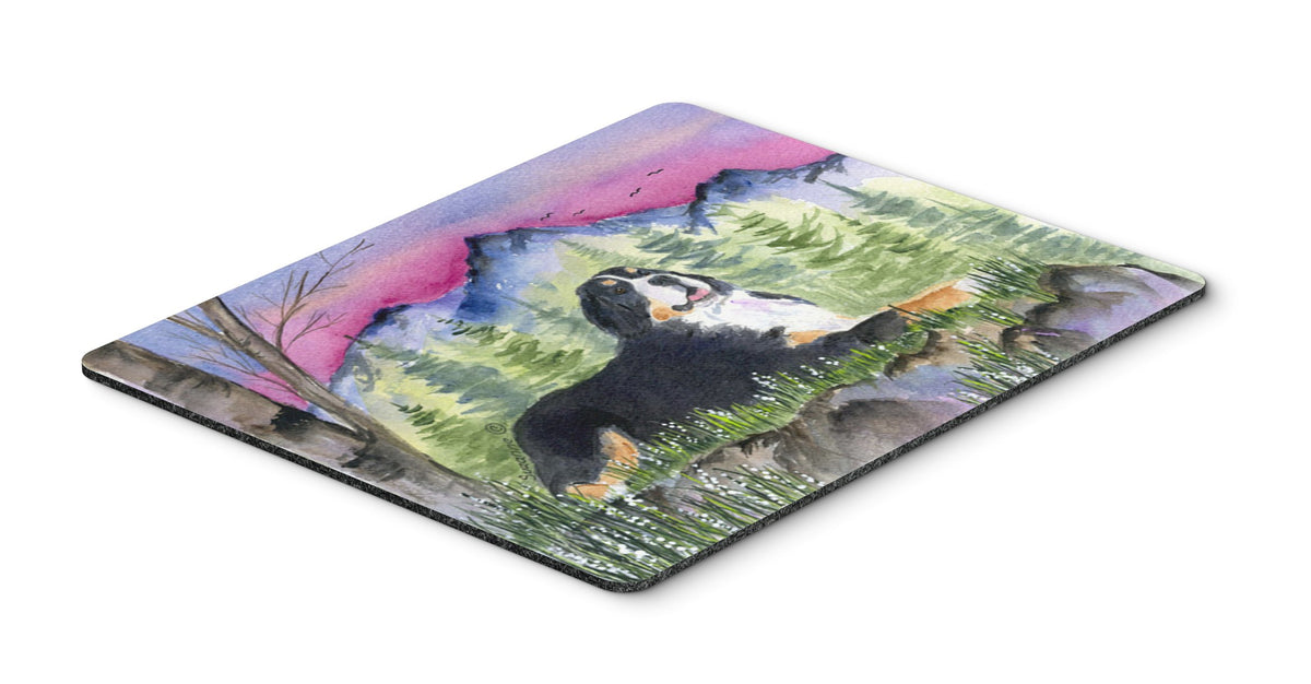 Caroline's Treasures SS8332MP Bernese Mountain Dog Mouse Pad/Hot Pad/Trivet, Large, Multicolor