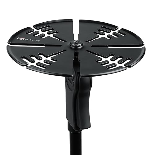 Gator Frameworks Microphone Stand Cable Hanger & Organizer, Prevents Cables from Over-Coiling or Kinking (GFW-CABLEHNGRTRAY)