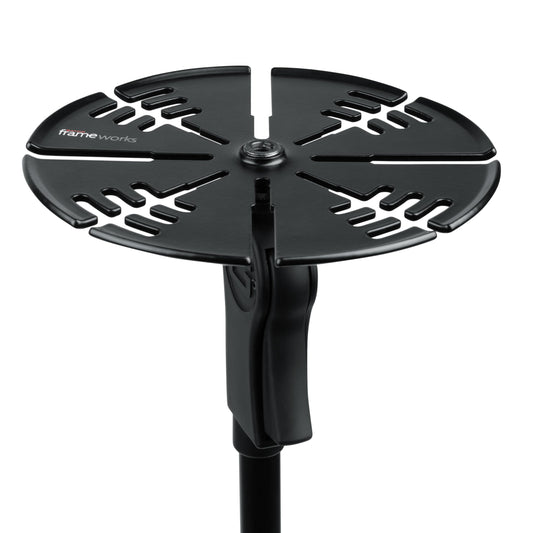 Gator Frameworks Microphone Stand Cable Hanger & Organizer, Prevents Cables from Over-Coiling or Kinking (GFW-CABLEHNGRTRAY)