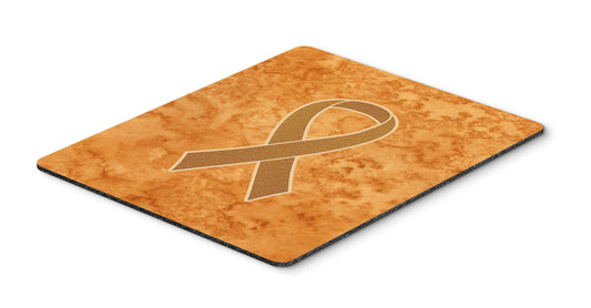 Caroline's Treasures AN1204MP Orange Ribbon for Leukemia Awareness Mouse Pad, Hot Pad or Trivet for Home Office Gaming Working Computers Laptop Mouse