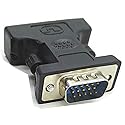 zdyCGTime DVI to VGA Cable Adapter - Black - F/M,DVI(24+5) to VGA(15pin) Cable Adapter - Black - F/M,